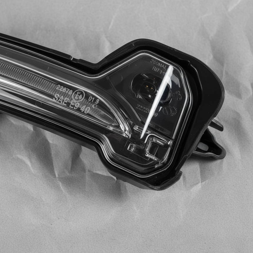 2021-2025 Ford Mustang Mach-E Passenger Side Mirror Turn Signal For CAM Eqp Only