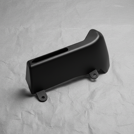 2020-2026 Sierra 2500 3500 HD Front Driver Fender Protector Black OEM – Full View