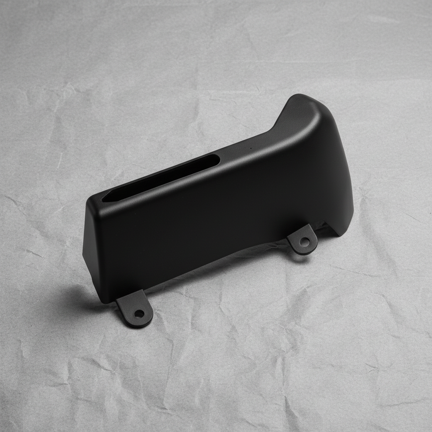 2020-2026 Sierra 2500 3500 HD Front Driver Fender Protector Black OEM – Full View