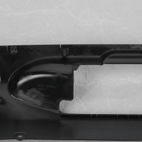 2013-2016 Nissan Pathfinder Rear Bumper Lower Cover Trim OEM - Top Detail Angle 2