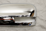 Driver Side Door Mirror Cap Chrome - Bottom Section Detail