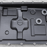 2020-2025 Ford Explorer Ranger Aviator Transmission Oil Pan Genuine OEM - Macro Crop