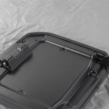 2019-2023 Silverado 1500 2500HD 3500HD Genuine OEM Black Leather Armrest - Top Detail 2