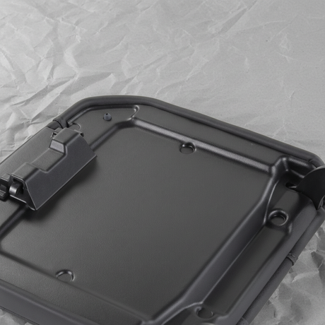 2019-2023 Silverado 1500 2500HD 3500HD Genuine OEM Black Leather Armrest - Top Detail 2
