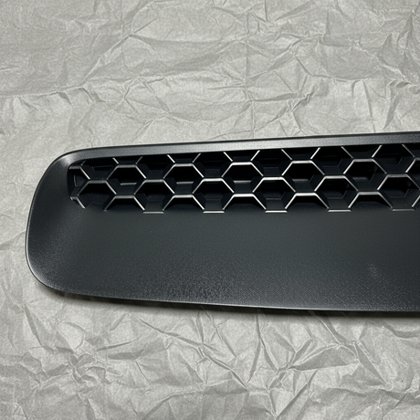 2020-2026 Jeep Gladiator Wrangler OEM Hood Scoop Vent Bezel Black - Full View