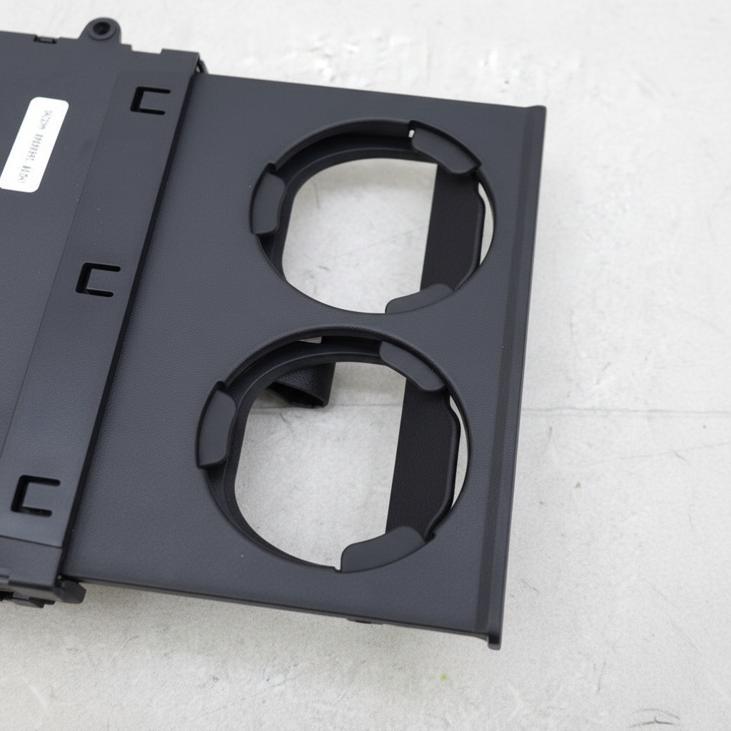 Ford Rear Seat Armrest Cup Holder - Bottom Detail