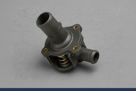 2019-2026 Chrysler Pacifica Engine Thermostat Housing - rotated view