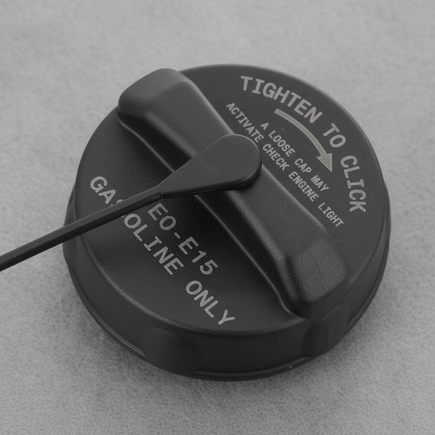 Ram ProMaster Fuel Filler Cap Middle Detail