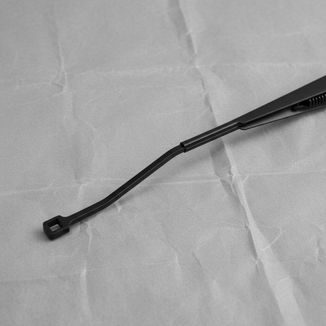 2018-2024 Equinox Terrain Driver Side Windshield Wiper Arm OEM - Bottom Detail Angle 2