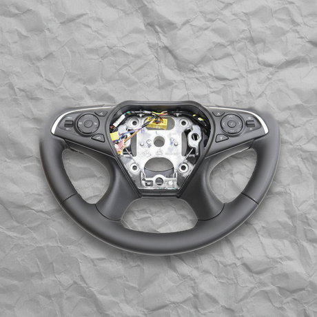 2018-2021 Buick Enclave 3.6L Steering Wheel Black Leather OEM