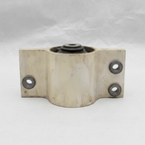 2017-2022 Ford F-250 F-350 Super Duty Driver Side OEM 6.2L Motor Mount on grey wrinkled kraft paper background