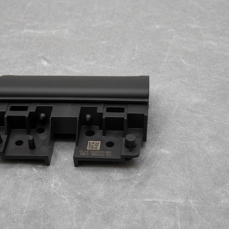 2016-2022 Ford F-150 F-250 F-350 Genuine OEM Black Chrome Interior Door Handle - Bottom Detail