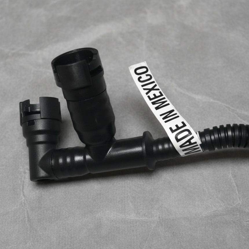 PCV Hose Valve Cover - Top Section Detail