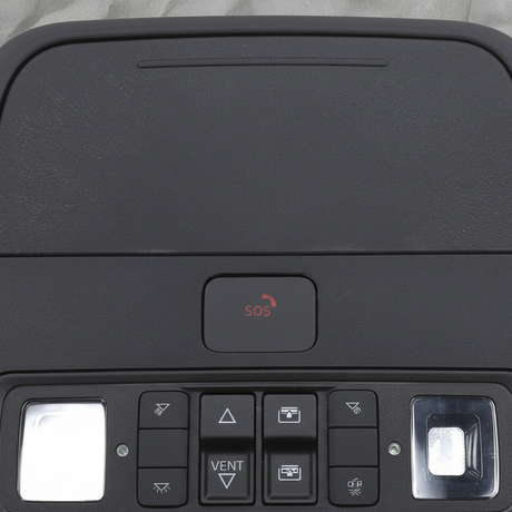 2020-2024 Ford Explorer OEM Overhead Console Ebony/ Sunroof/ Roll Detect