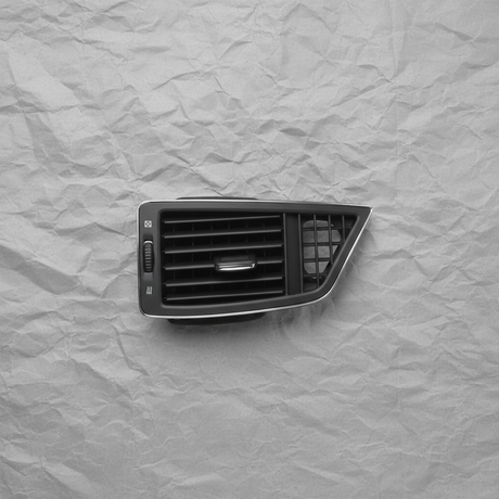 Nissan Armada Infiniti QX80 Driver Side Outer Dashboard AC Air Vent Black OEM - Full View