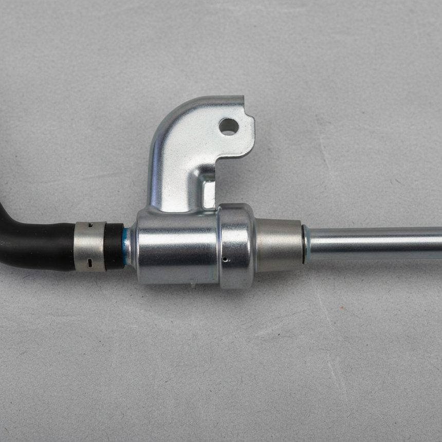 Genuine 2013-2019 Nissan Sentra CVT Oil Cooler Thermostat OEM - Middle Detail