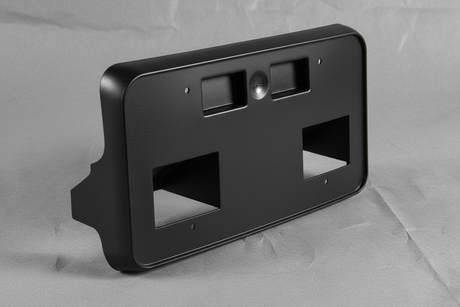 2024-2025 Silverado 2500 3500 Front License Plate Bracket - Middle Section Detail