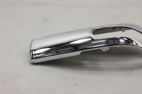 Driver Side Door Mirror Cap Chrome - Bottom Detail Angle 2