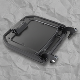 2019-2023 Silverado 1500 2500HD 3500HD Genuine OEM Black Leather Armrest - Middle Detail 2