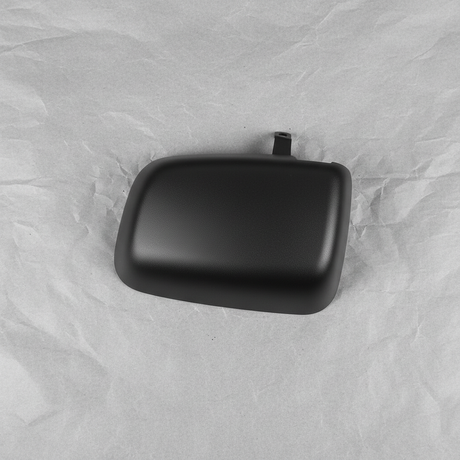 OEM Passenger Side Outside Mirror Front Cover With Extended Mirrors - Full View 1