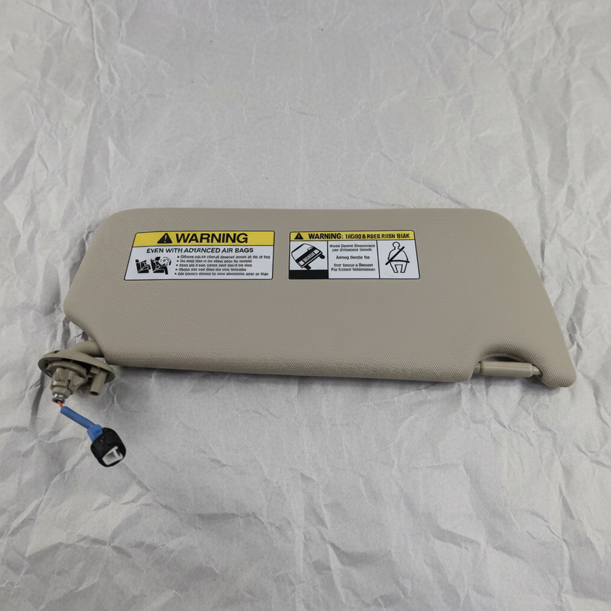2013-2018 Acura RDX Driver Side Sun Visor Vanity Mirror Sandstorm OEM - Full View 3