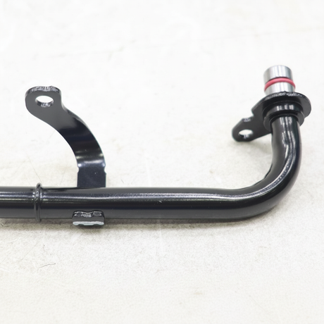 2023-26 Ford F-250 F-350 F-450 Super Duty OEM Passenger Side Upper Engine Coolant Tube Macro Crop