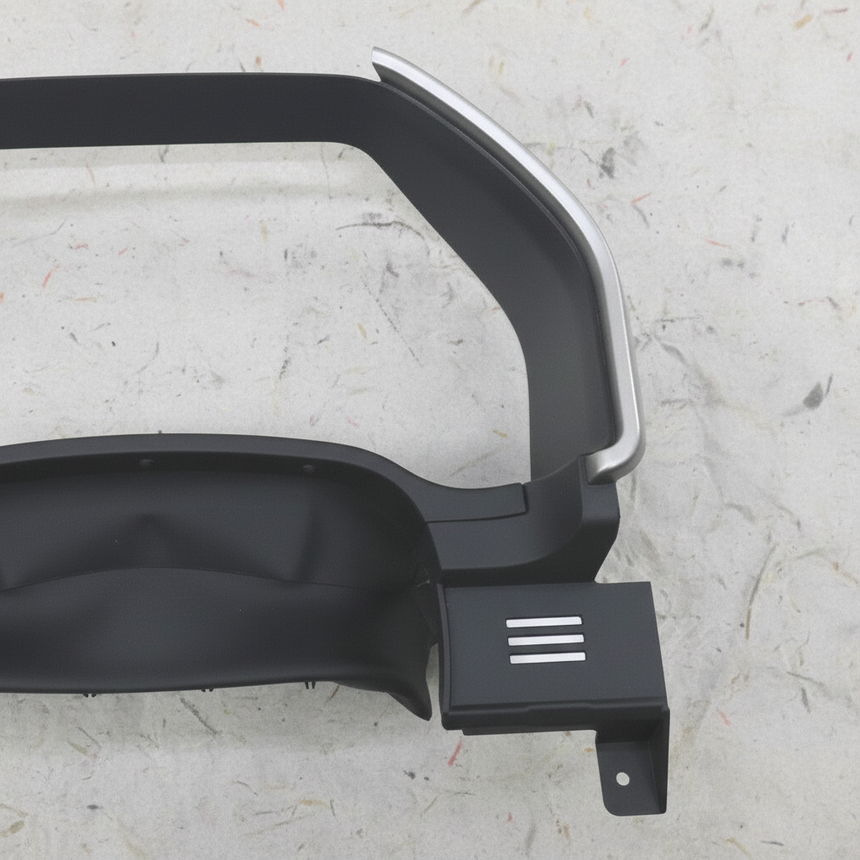 2015-2022 Ford F-150 F-250 F-350 Gauge Cluster Bezel Obsidian Genuine OEM - Middle Detail