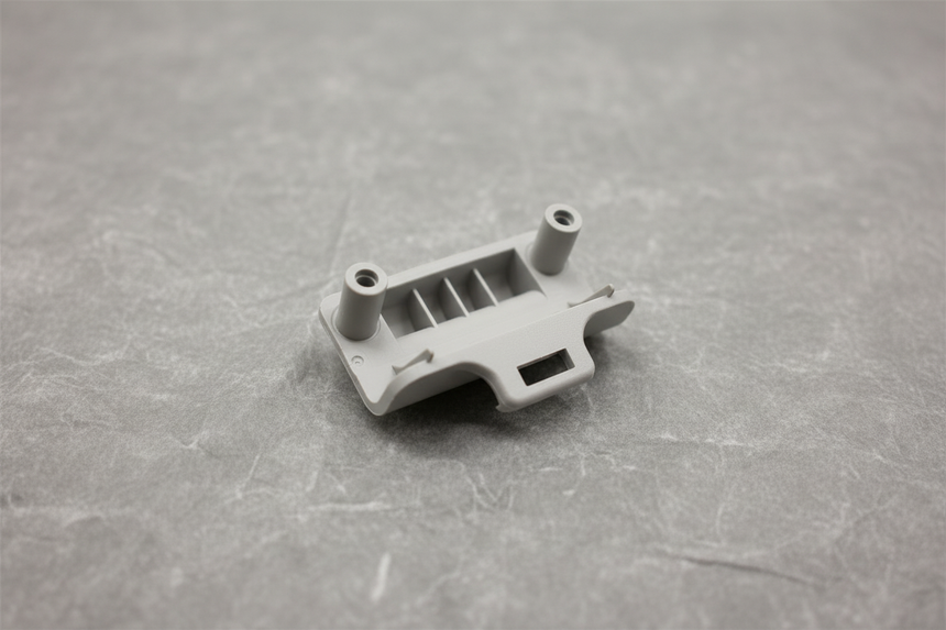 Ash Gray Sunroof Handle - Middle Detail Angle 2