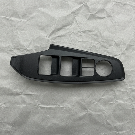2017-2018 Mazda 3 Driver Side Door Switch Trim Panel Piano Black OEM - Detail 2