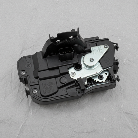 Ford F-150 F-250 F-350 Rear Passenger Door Lock Latch Middle Detail