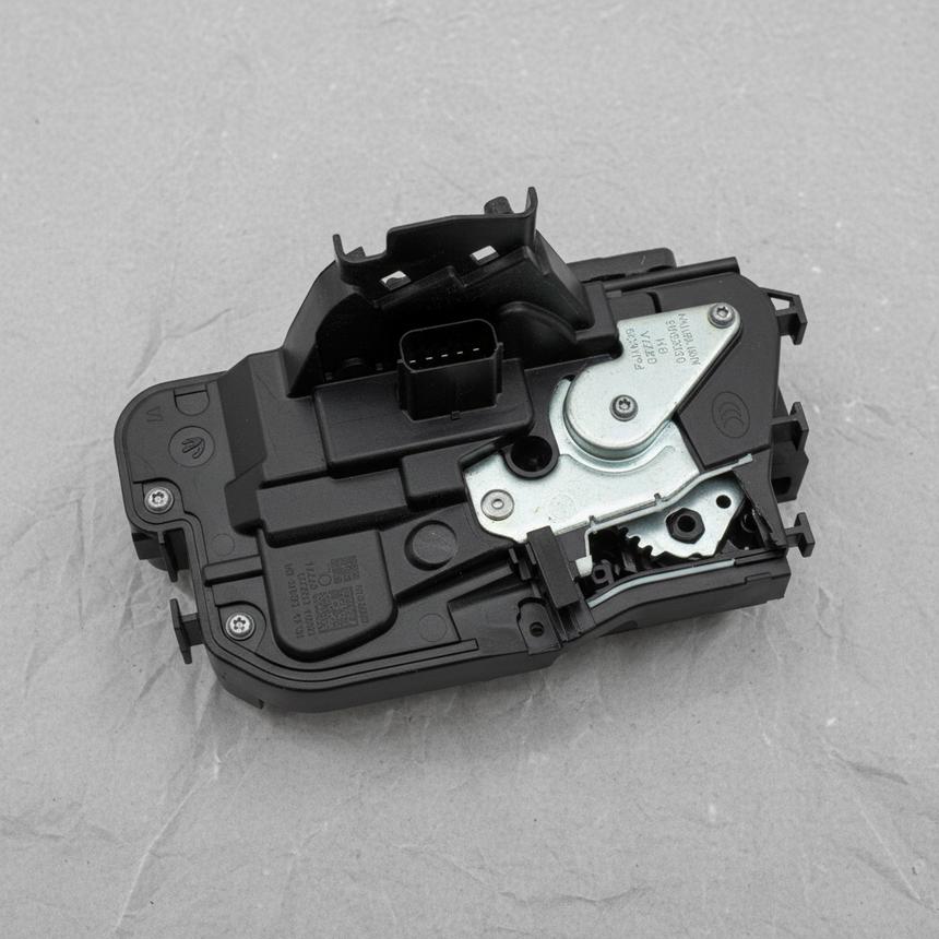 Ford F-150 F-250 F-350 Rear Passenger Door Lock Latch Middle Detail