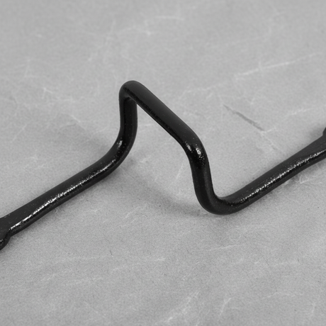 Macro Crop Middle - Hood Latch Striker Plate