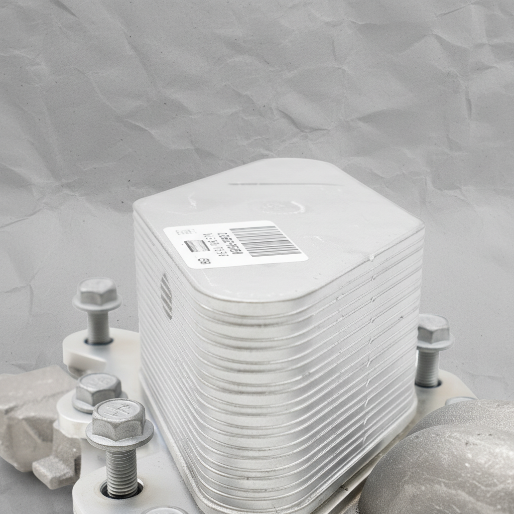 Camaro Cadillac CTS 6.2L Engine Oil Cooler - Top Detail 2