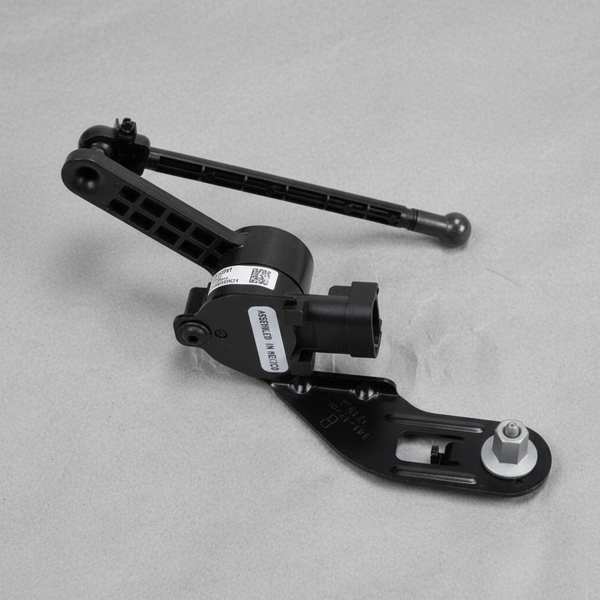 Genuine GM OEM Front Passenger Side Air Ride Suspension Height Sensor - Middle Detail