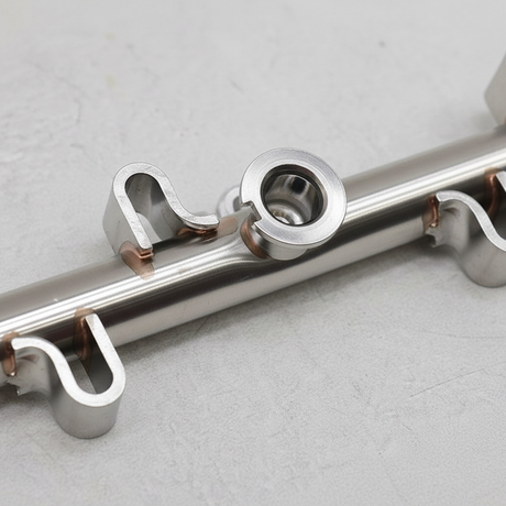 Ford Driver Side Fuel Injector Rail 3.5L V6 - Middle Macro Crop