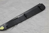Driver Side Rear Door Pillar Cover Black - Top Detail Angle 2
