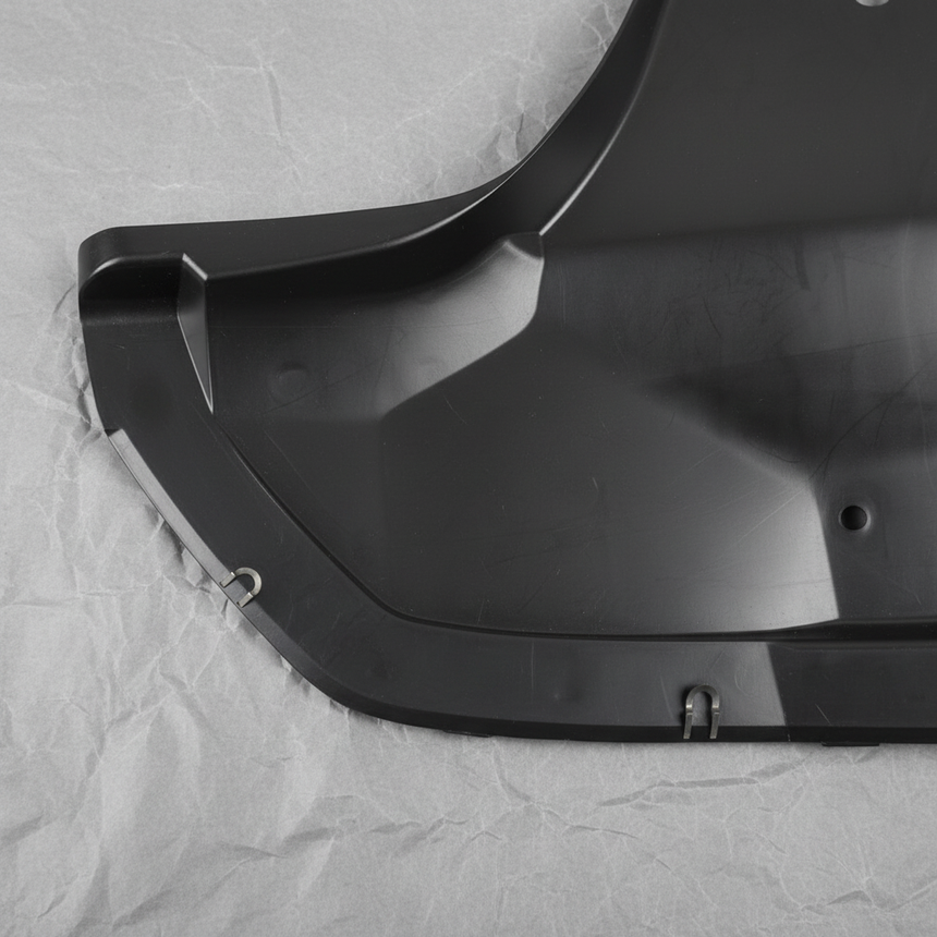 Mazda CX-9 Rear Bumper Splash Shield Bottom Detail