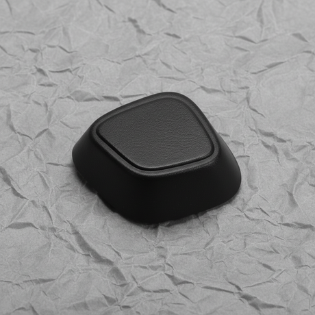 Macro Crop Top - Jet Black Lumbar Actuator Knob