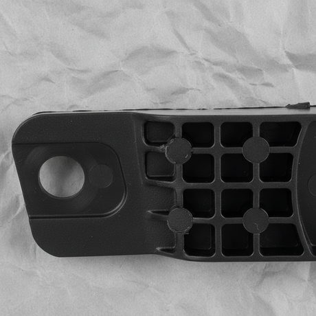 2017-2020 Ford Fusion Front Driver Side Bumper Reinforcement Bar Bracket - Macro Top
