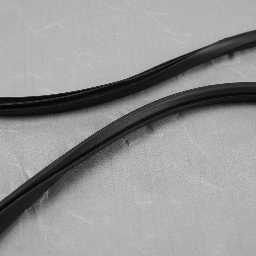 2020-2025 Silverado 2500 3500 HD Sierra OEM Front Door Weatherstrip Regular Cab