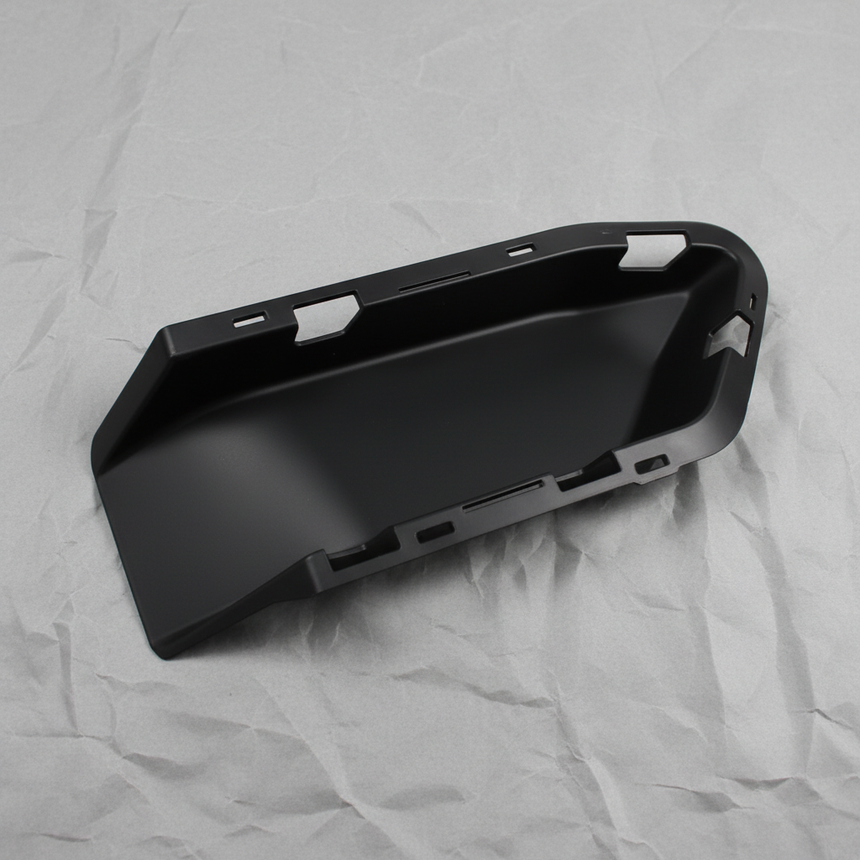 2020-2026 Corvette Stingray Driver Black Lower Grille Cover No Z51 OEM - Full View