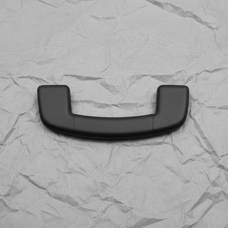 2015-2019 Volkswagen Golf GTI e-Golf Golf R Front Roof Grab Handle Black OEM - Full View