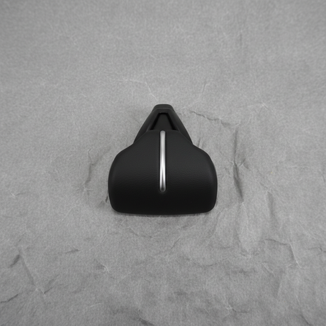 2017-2022 Honda CR-V OEM Deep Black Leather Shift Select Knob - Full View 2