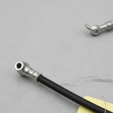 Bottom macro crop - light grey kraft paper background