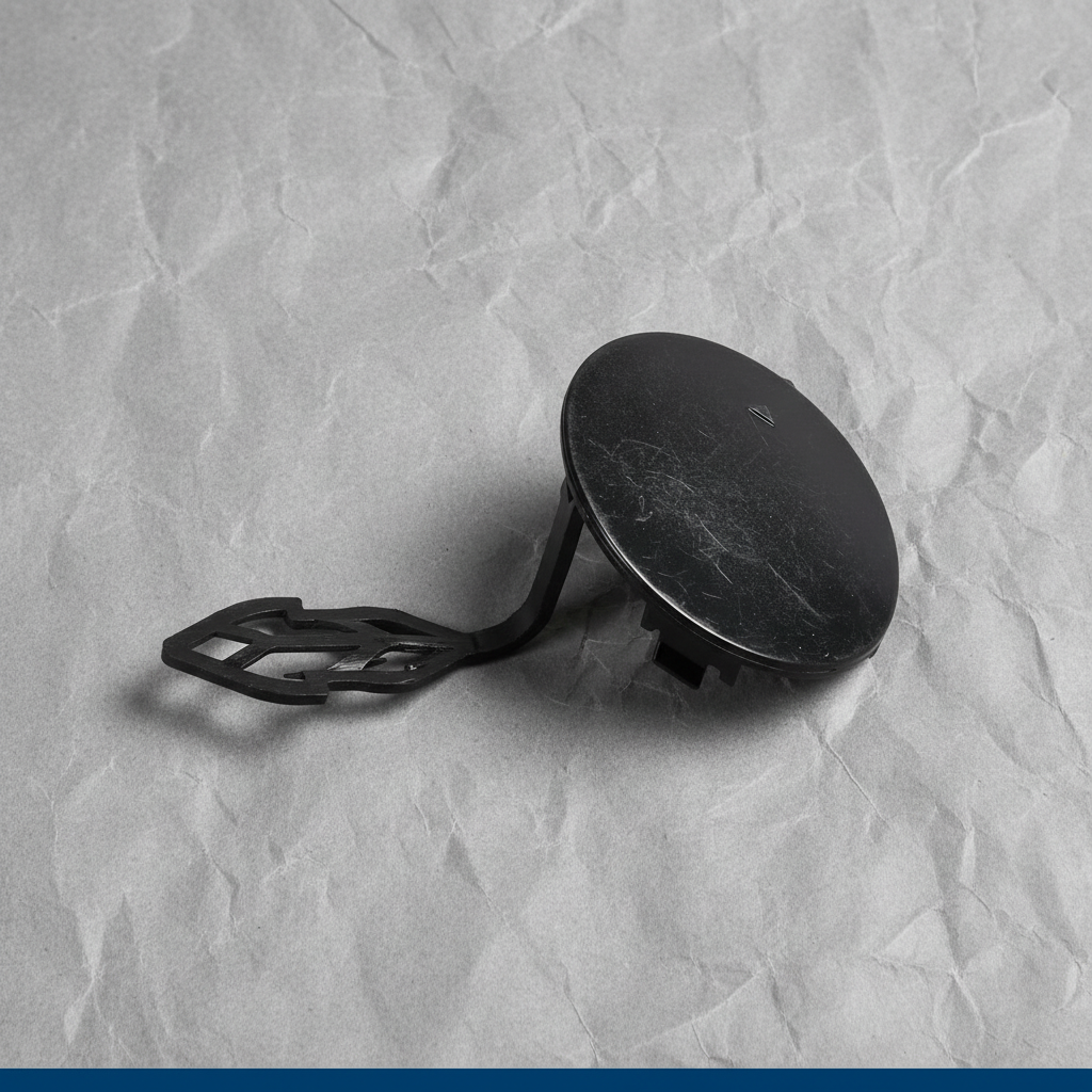 2022-2024 Kia Forte Tow Hook Cap Front Bumper Unpainted Genuine OEM