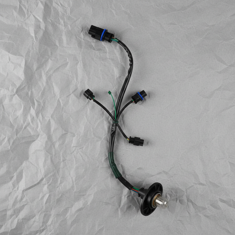 Genuine GM OEM Rear License Plate Lamp Wiring Harness - Full View 2