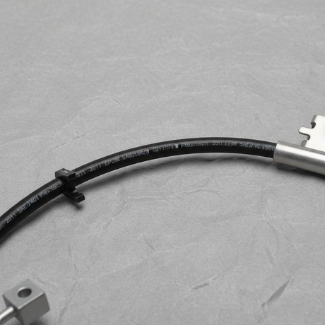 2018-2026 Jeep Wrangler JL Gladiator Driver Front Brake Hose OEM - Middle Detail