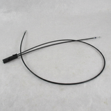 2009-2020 Nissan 370Z Genuine OEM Hood Lock Release Cable - Middle Macro Crop