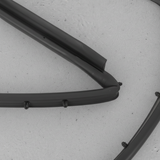 2019-2023 Jeep Cherokee Hood To Grille Seal Gasket - left section detail