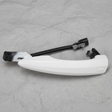 2020-25 Nissan Sentra Passenger Side OEM Exterior Door Handle Grip Fresh Powder - Full View
